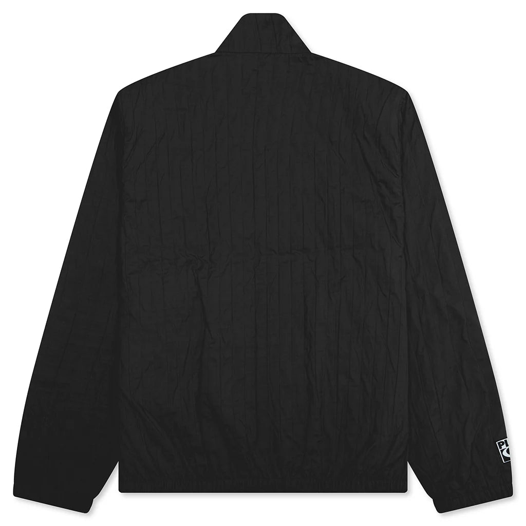 Rescue Pleated Track Jacket Black