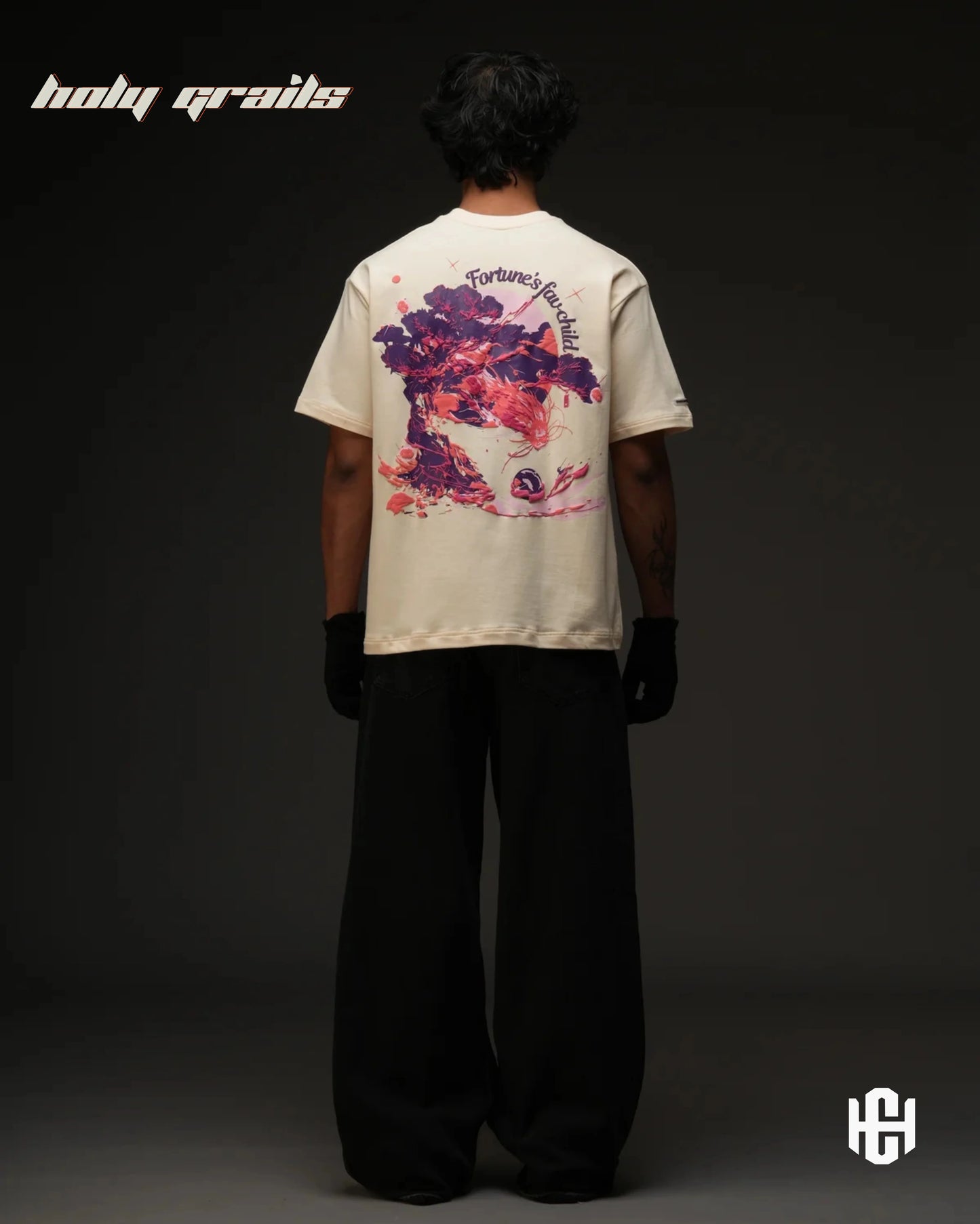 The Fortune Cream Graphic Tee HG x Charactr