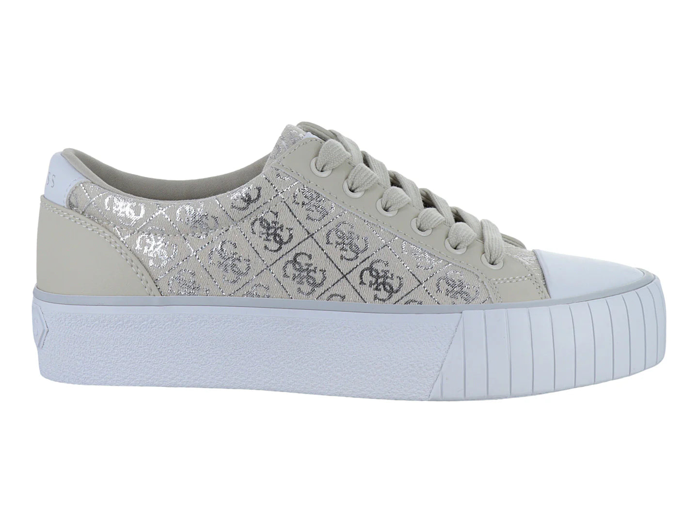 Tenis Casual Guess Beige para Mujer