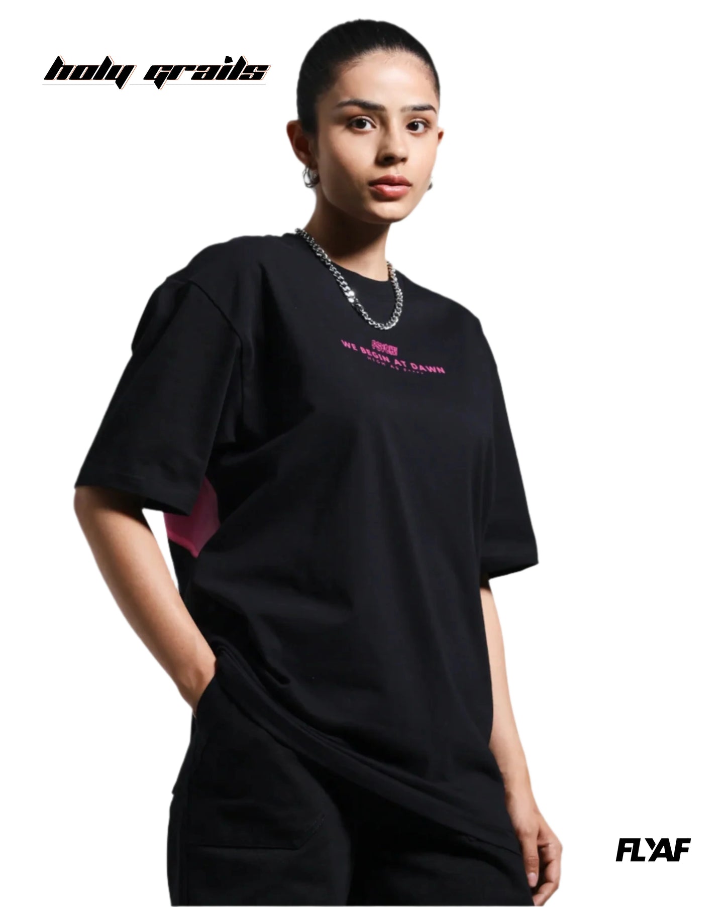 Night Club Oversize Tee HG x FLYAF