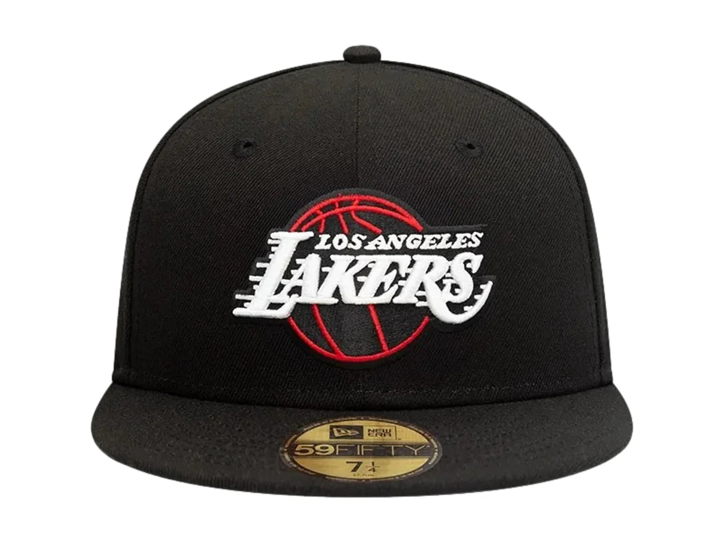 Gorra New Era Los Angeles Lakers Negro Rojo