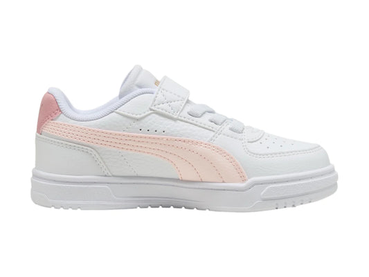 Tenis PUMA Caven III Blanco y Rosa para Niña