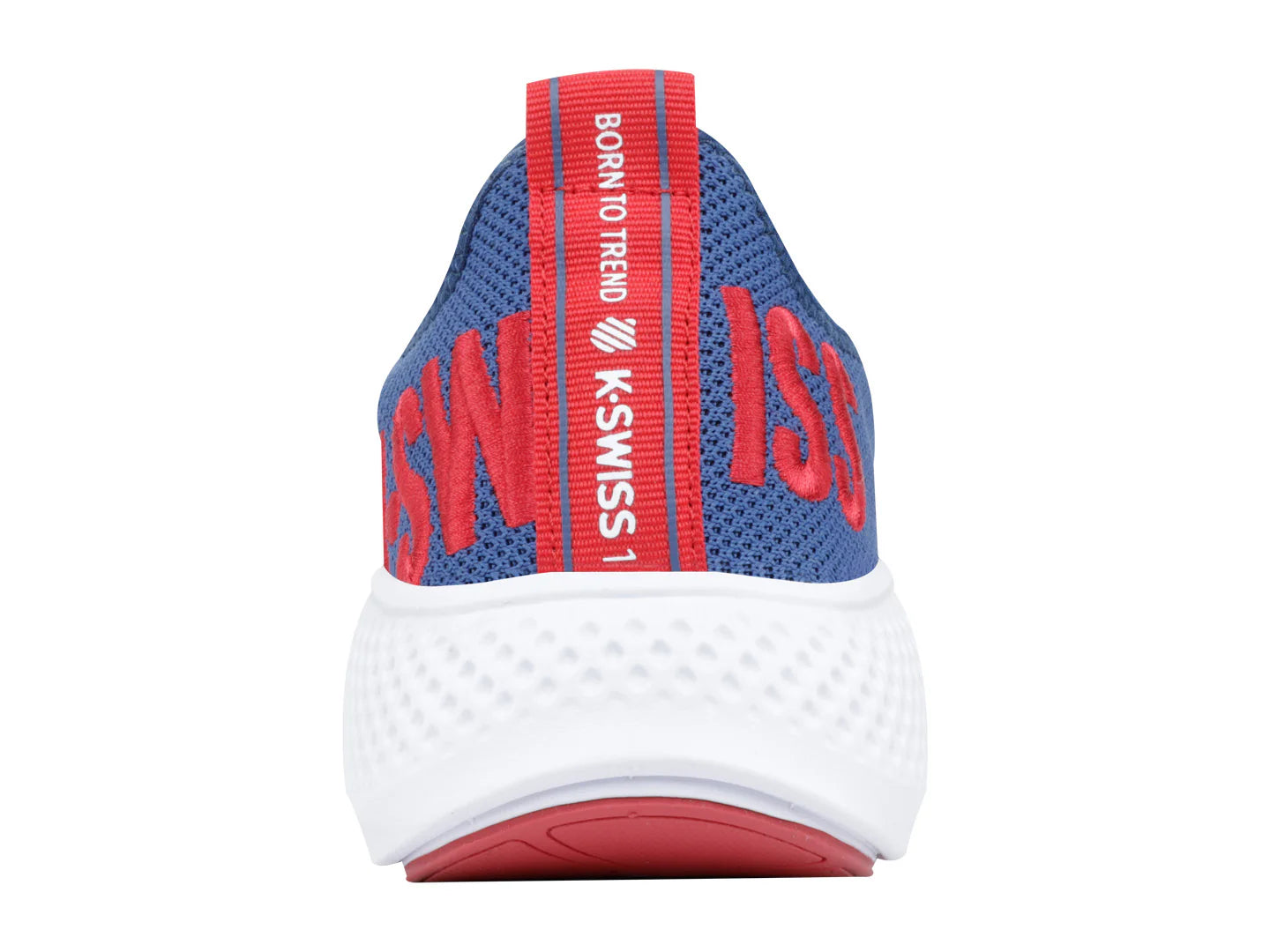 Tenis K Swiss New Flanagan Azul Marino y Rojo para Hombre