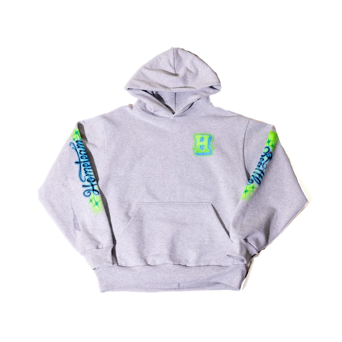 HOMETEAM BIG GAME HOODIE GREY