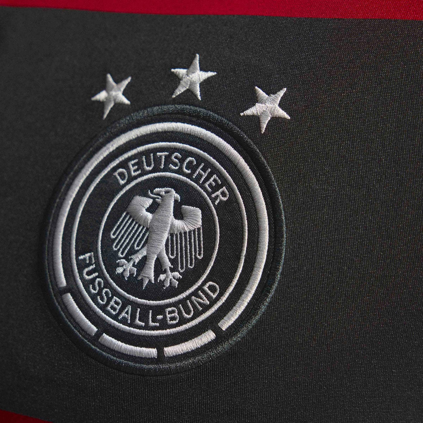 adidas Germany Away 2014 Mens Soccer Jersey Black Red White