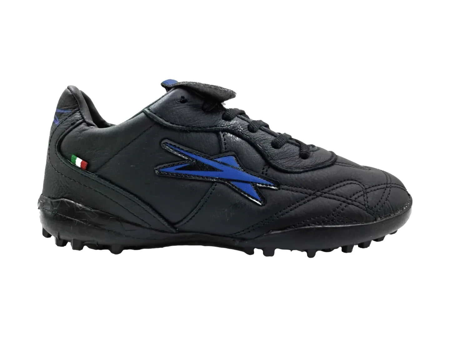Tenis de Fútbol EESCORD Negro y Azul para Hombre