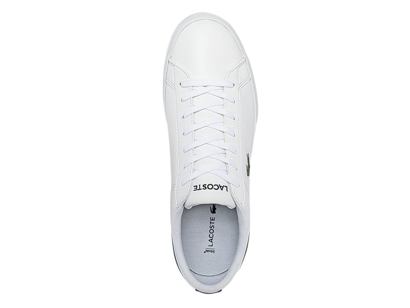 Tenis Lacoste Lerond Blanco y Azul Marino para Hombre