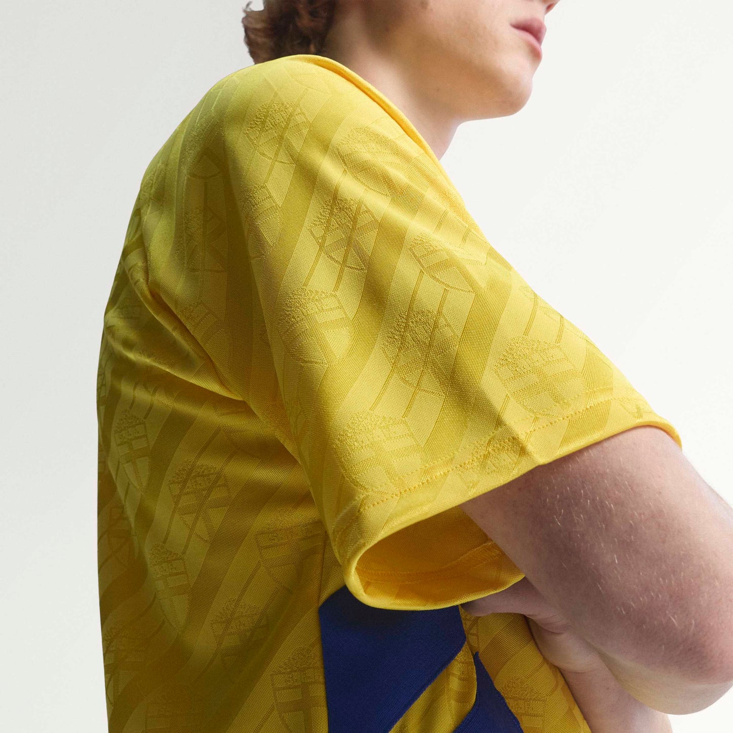 adidas Sweden Home 1994 Mens Soccer Jersey Yellow