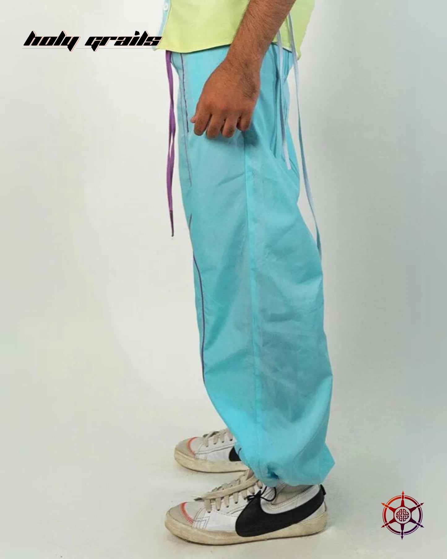 Mint Breeze Parachute Pants HG x Duskin