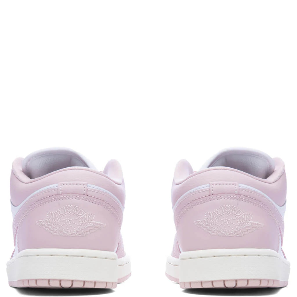 Womens Air Jordan 1 Low White Pink Oxford Sail