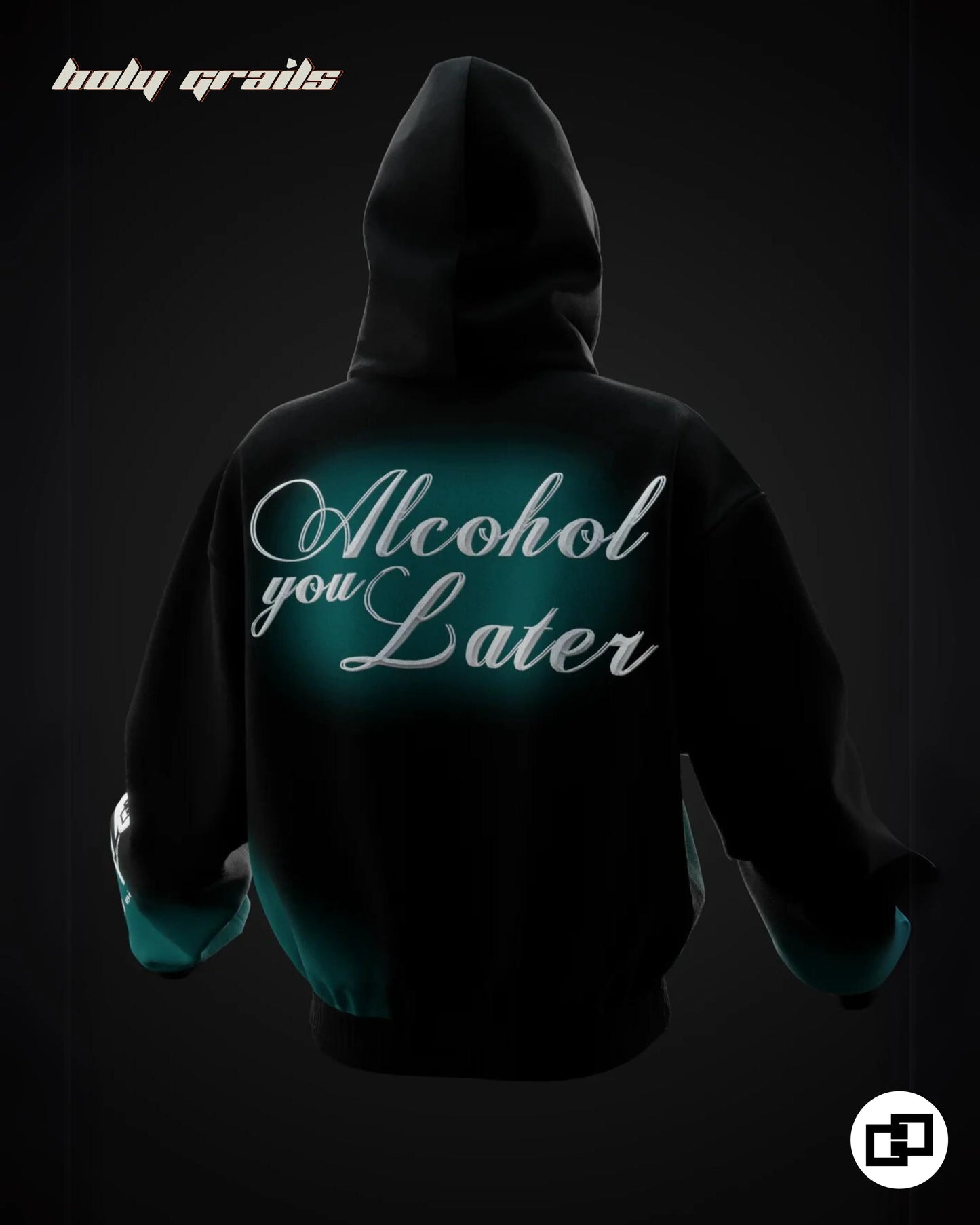 Alcohol You Later Hoodie HG x Grey Hound Clothing