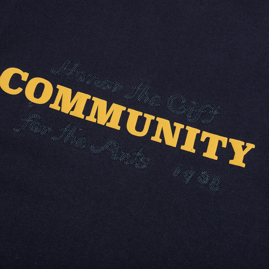 Track Crewneck Navy