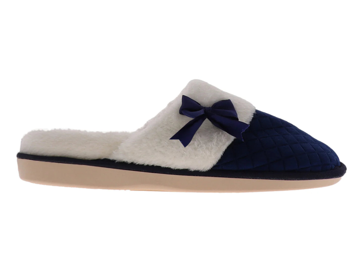 Pantuflas Cabrales de Terciopelo Marino para Mujer