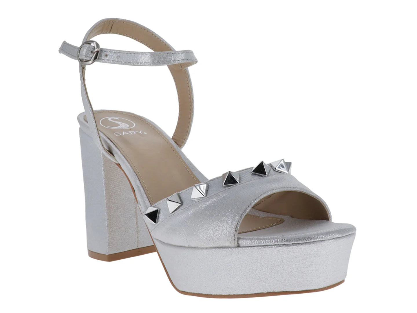 SARY Zapatillas Plata para Mujer