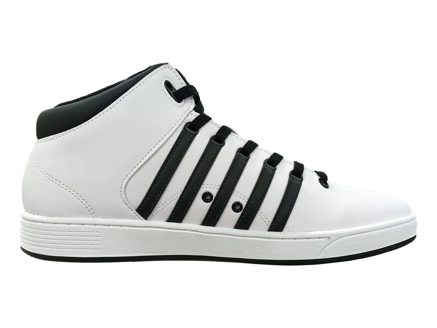 Tenis K SWISS Court Pro Blanco y Negro para Hombre