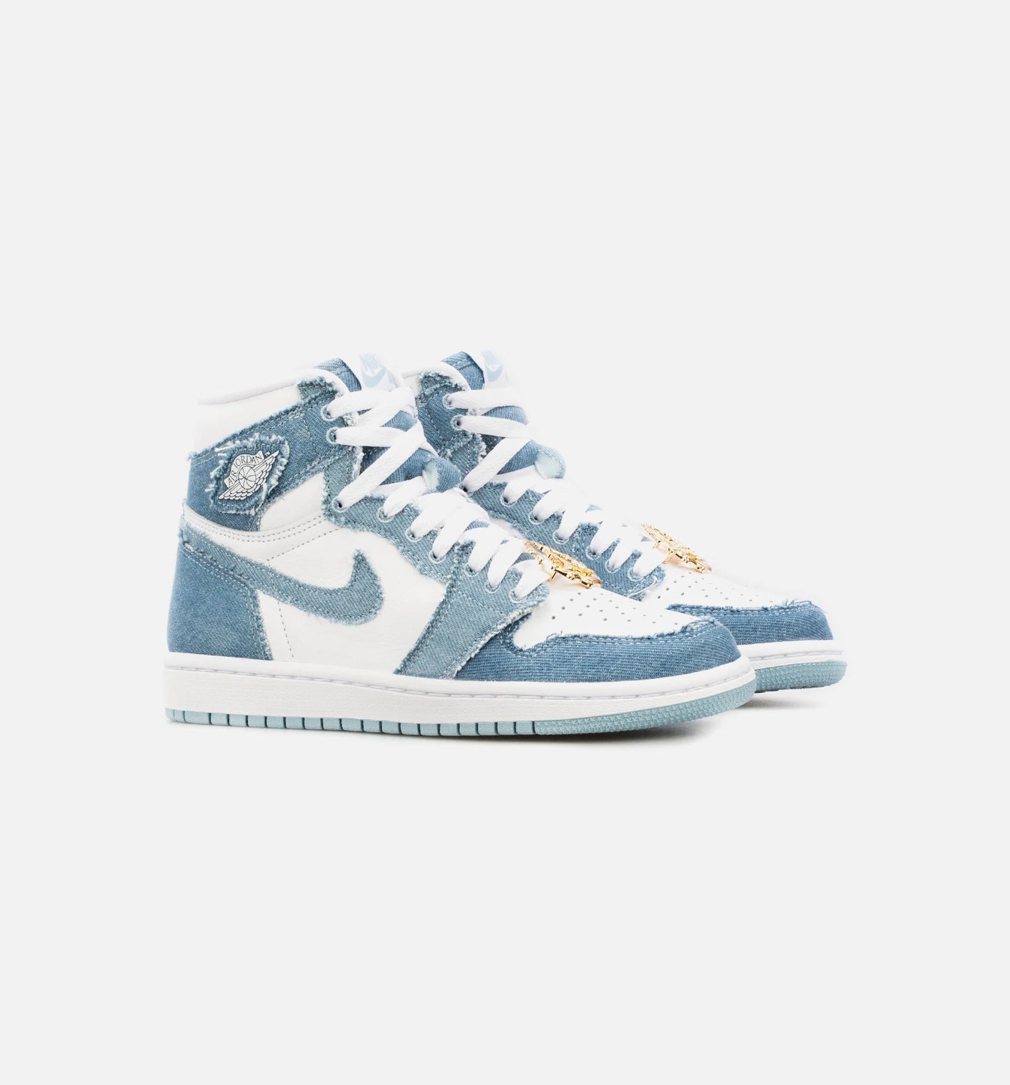 Air Jordan 1 High OG Denim Womens Lifestyle Shoe Blue