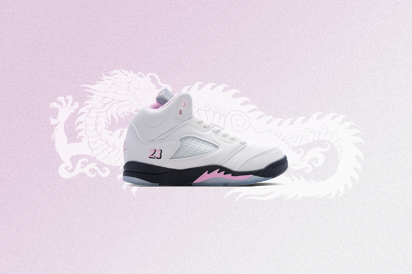 Air Jordan 5 Retro OG 35th Anniversary PS White Black Med Soft Pink White