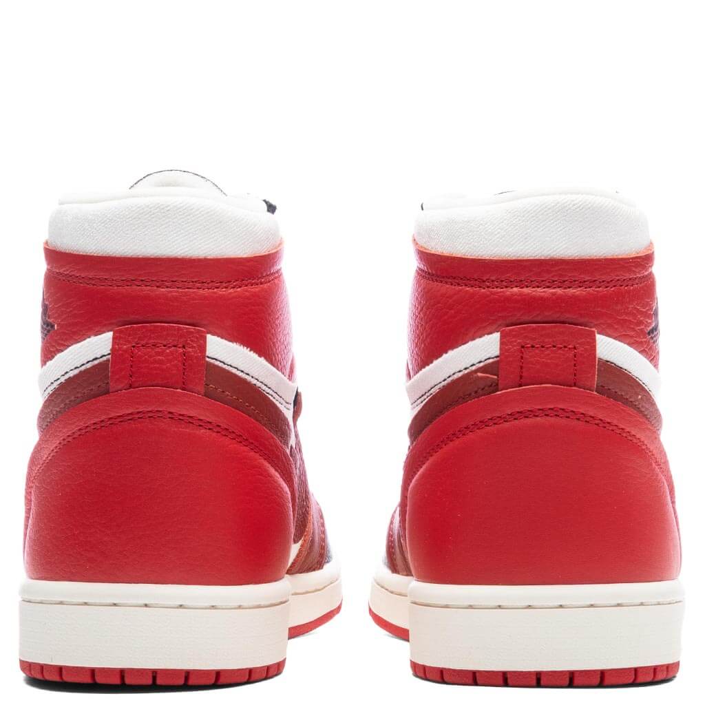 Womens Air Jordan 1 High MM Sport Red Dune Red Black
