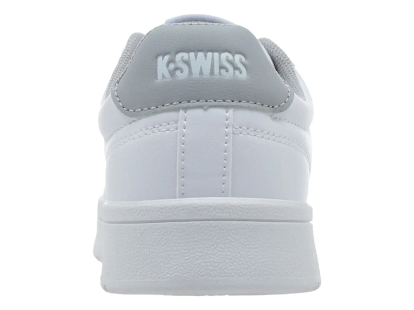 Tenis K Swiss Sanker V Blanco y Gris para Mujer
