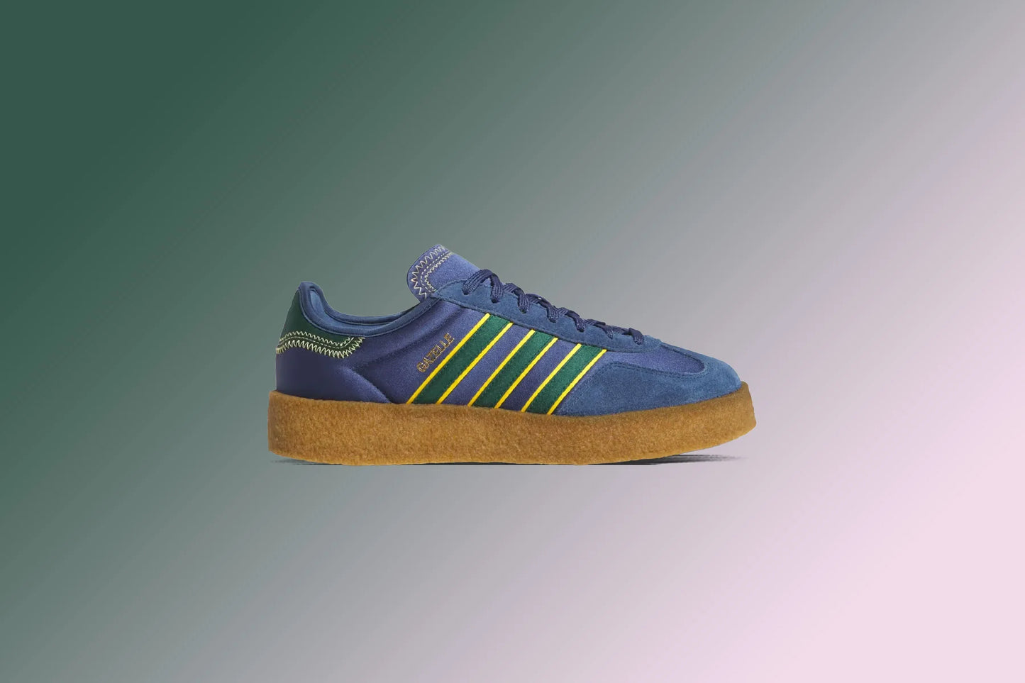 Adidas x CLOT Gazelle by Edison Chen Night Marine Collegiate Green Hazy Yellow