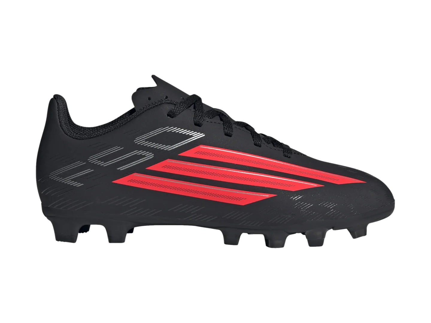 Tenis Taquetes Adidas F50 Club Negro Multicolor para Niño