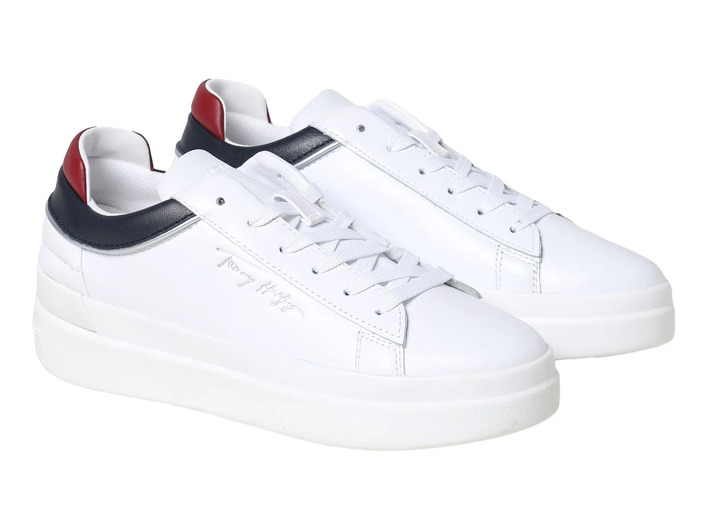 Tenis Tommy Hilfiger Blancos para Mujer