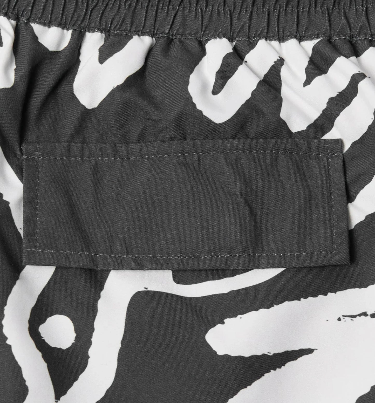 Birds Fly Free Swim Mens Short Black