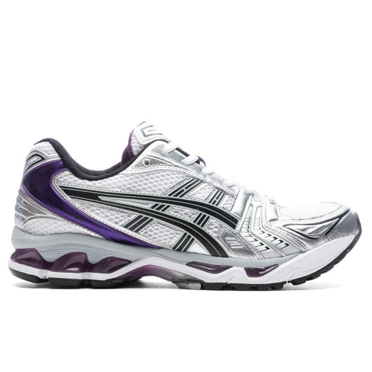 Womens Gel Kayano 14 White Dark Grape