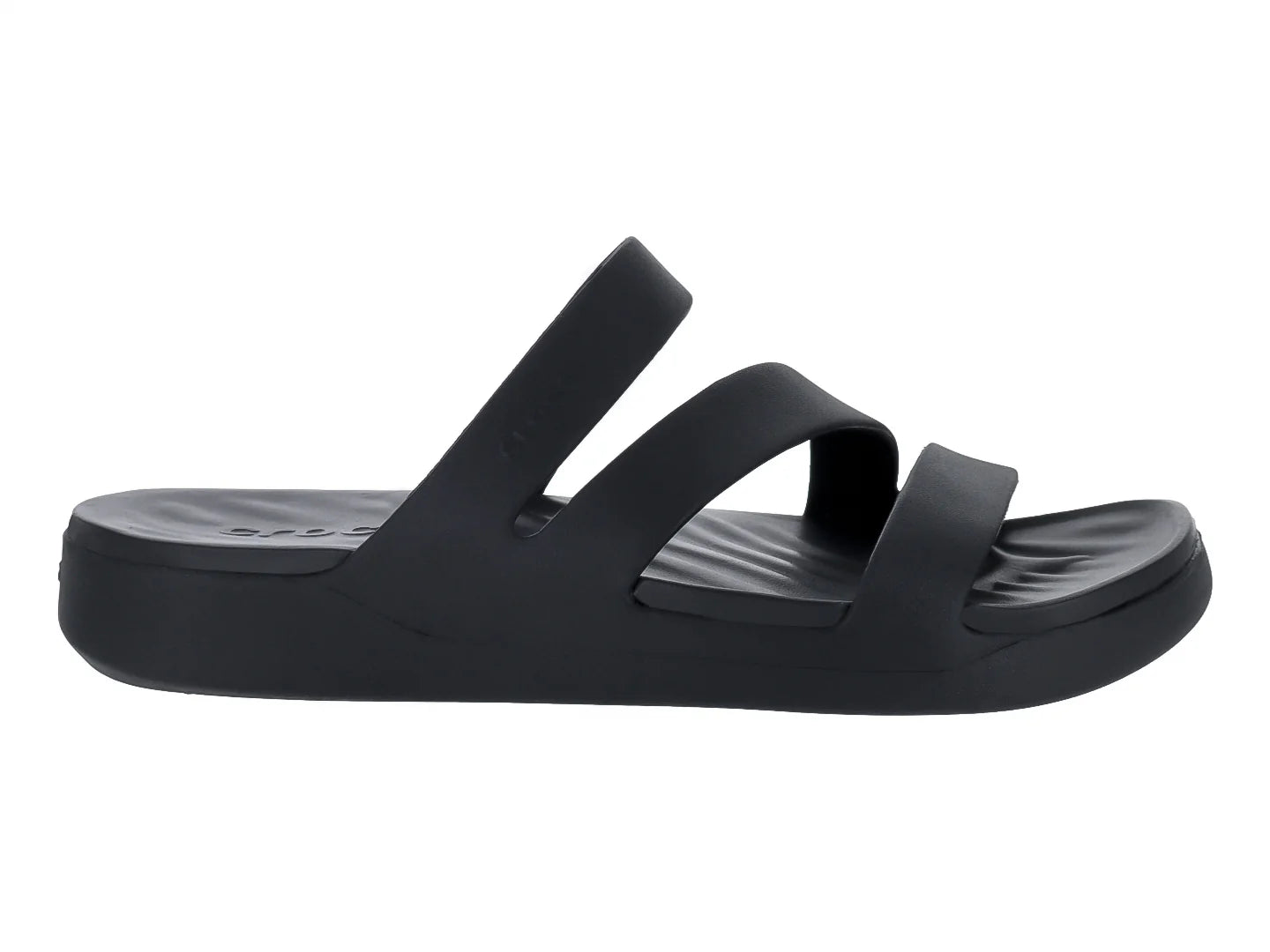 Sandalias Crocs Getaway Strappy Negro para Mujer