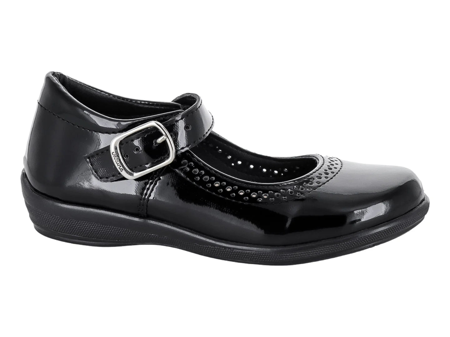 Zapatos Jakuna de Charol Negro para Niña