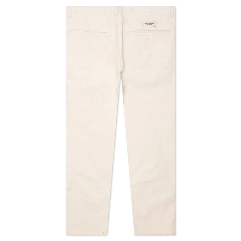 Corduroy Trouser Pant Bone