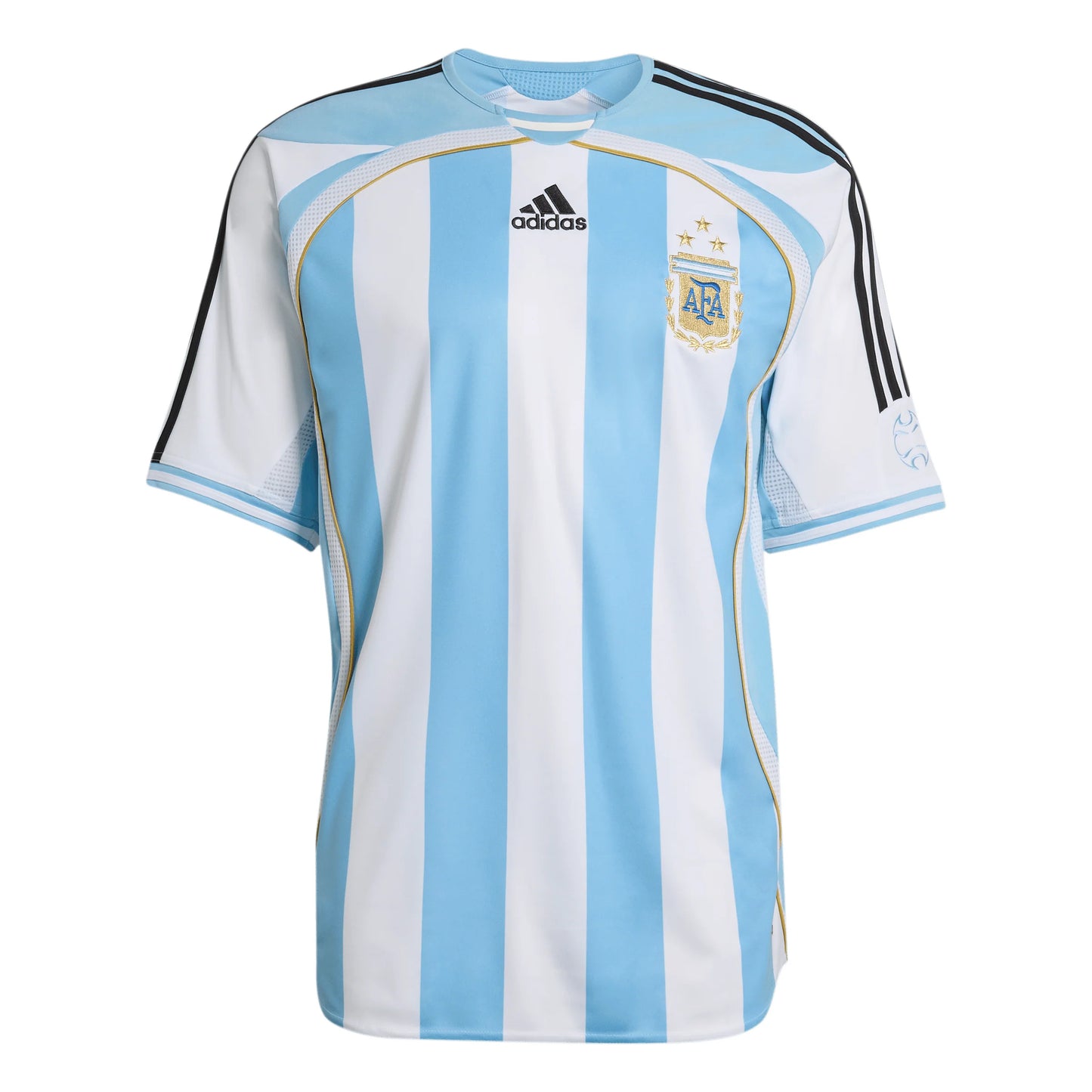 adidas Argentina Home Mens Soccer Jersey 2006 White Blue