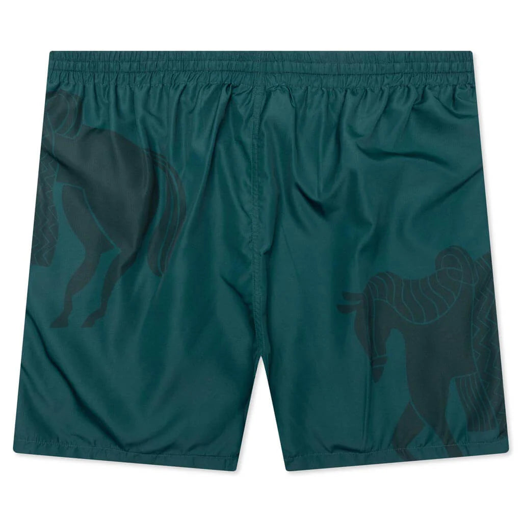 Short Horse Shorts Pine Green