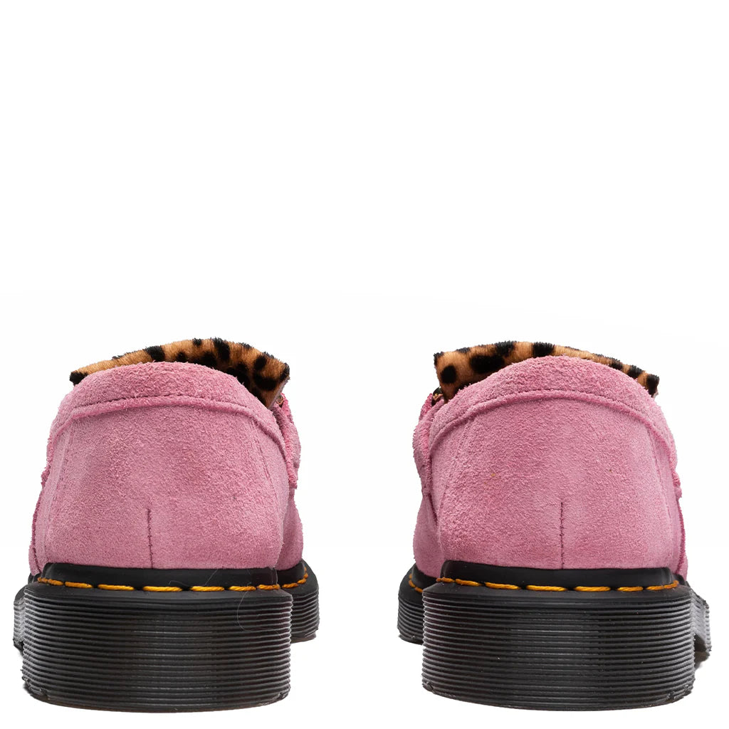 Adrian Bone Snaffle Fondant Pink Archive Leopard