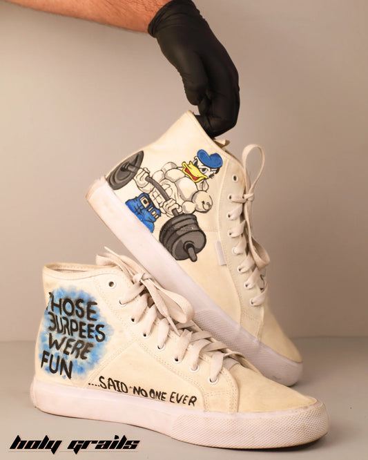 Converse Canvas High x Duck Flex Kicks