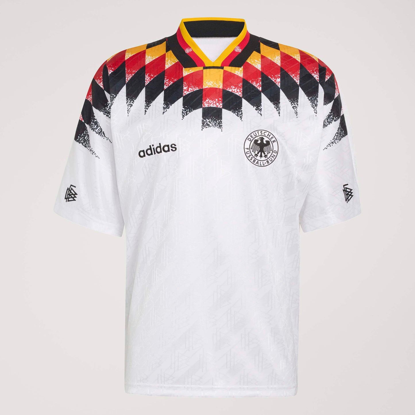 adidas Germany Home 1994 Mens Soccer Jersey White Black Red
