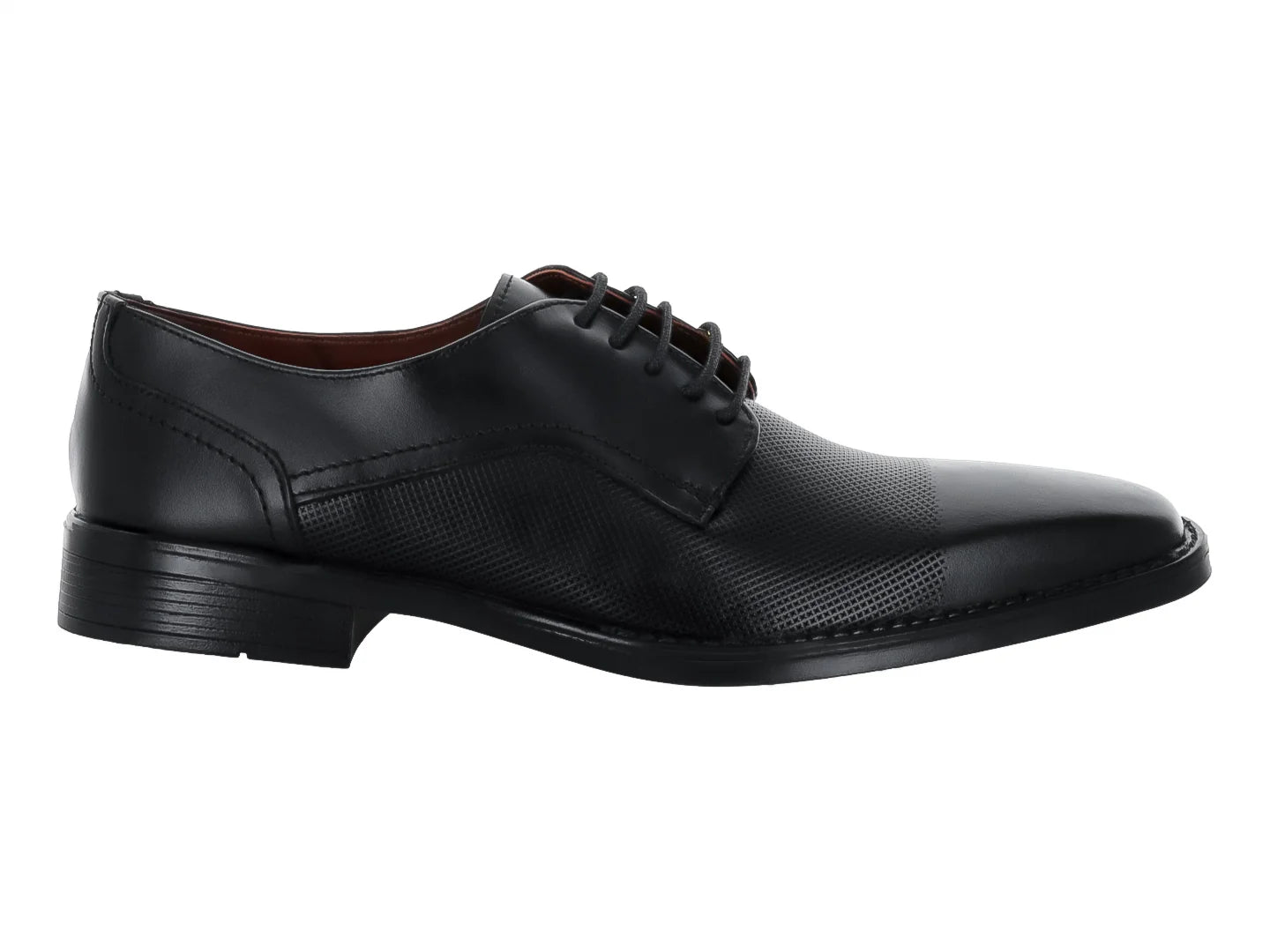 Zapato Formal Jacks Andre Napa Negro para Hombre