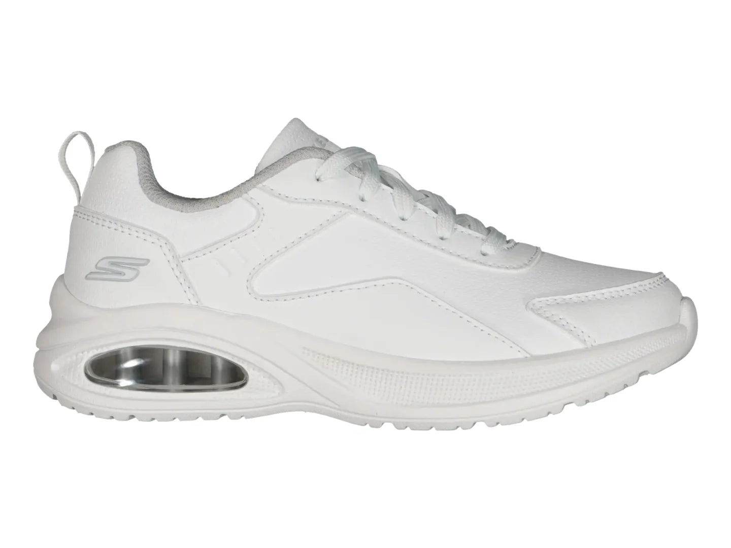 Tenis Skechers Microspec Max Advance Blanco para Niño