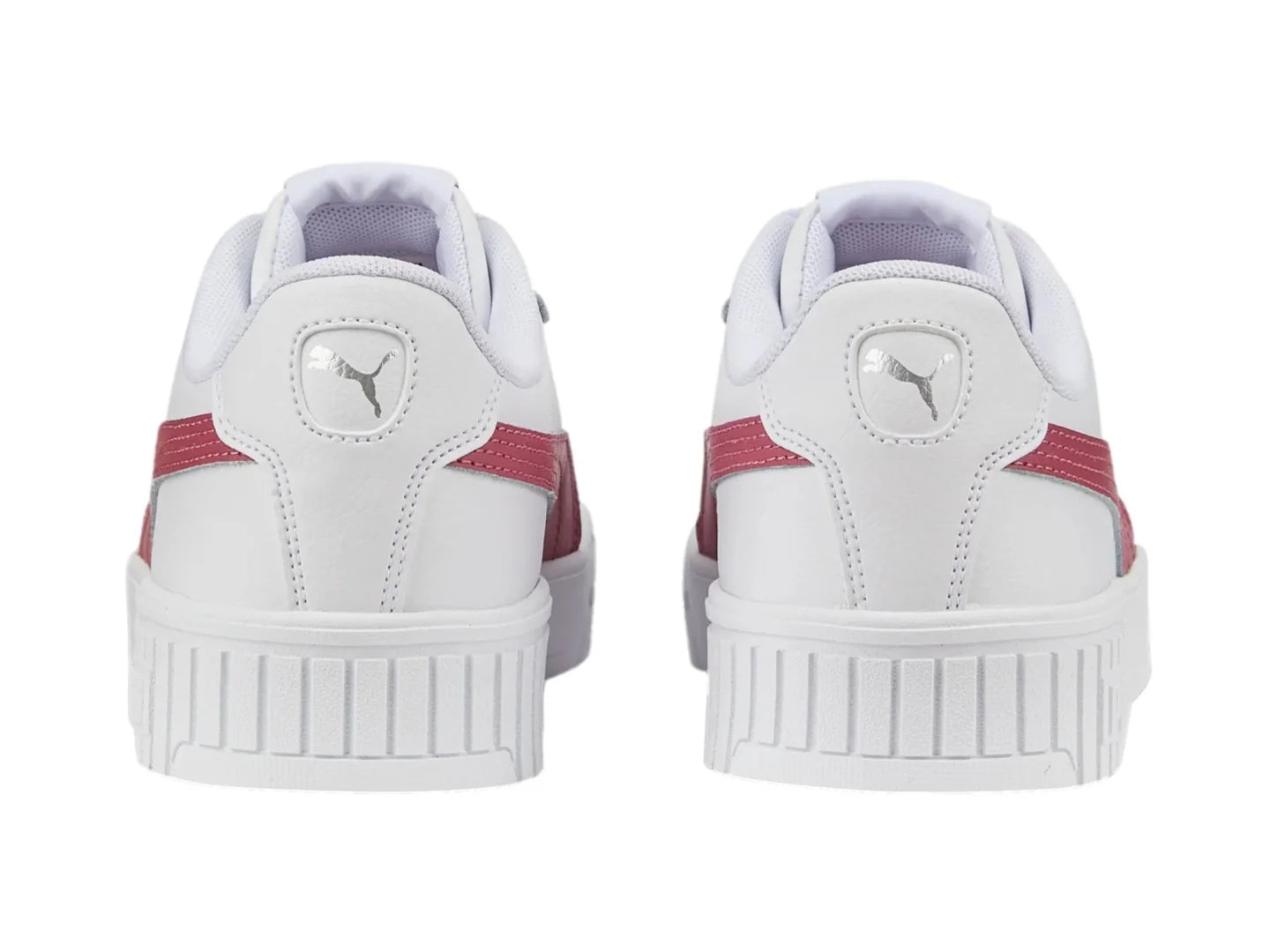 Tenis PUMA Carina 20 Blanco y Rosa para Mujer