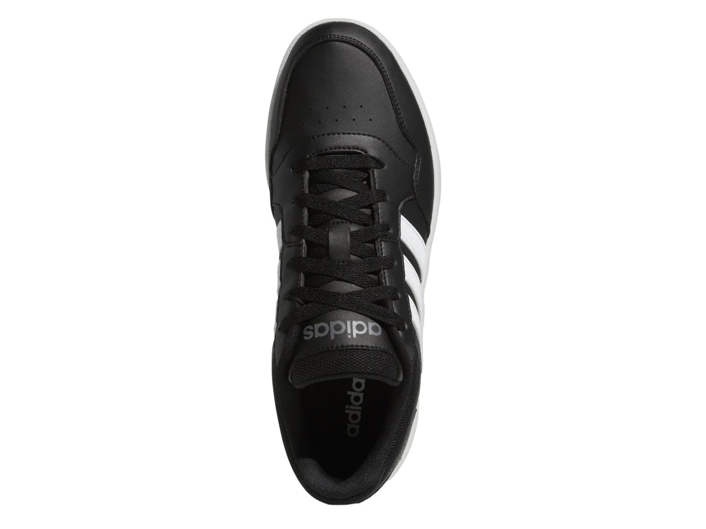 Tenis Adidas Hoops 30 Negro Blanco Gris para Hombre