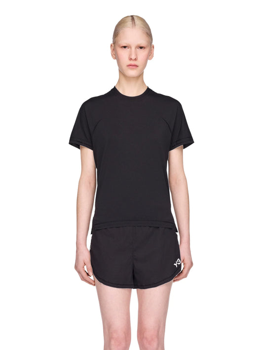 Adidas Womens Y 3 Running Short Sleeve T Shirt