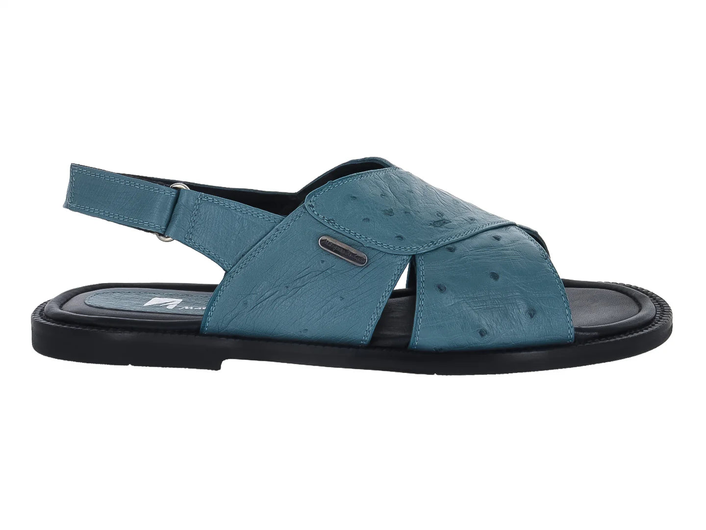 Sandalias Marquez de Leon Cuello de Avestruz Blue Jeans para Hombre