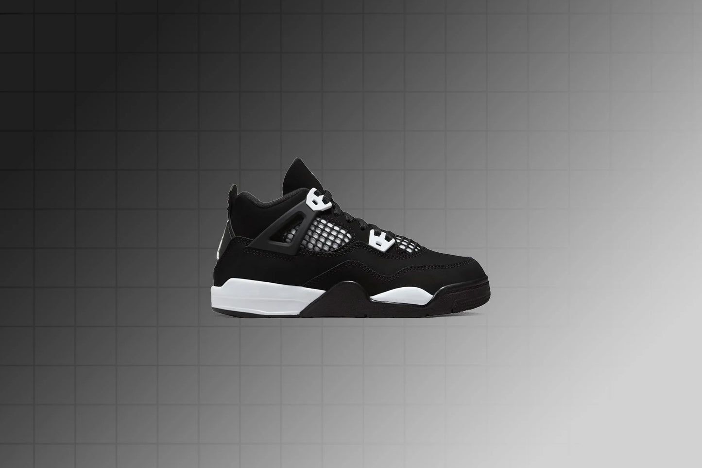 Air Jordan 4 Retro PS White Thunder Black White