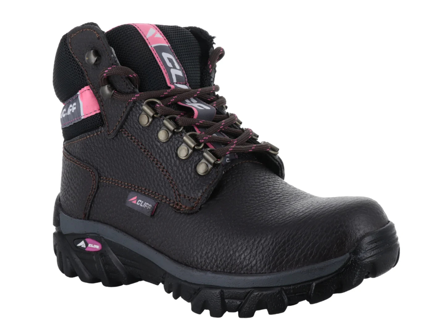 Botas Militares Cliff Caoba para Mujer