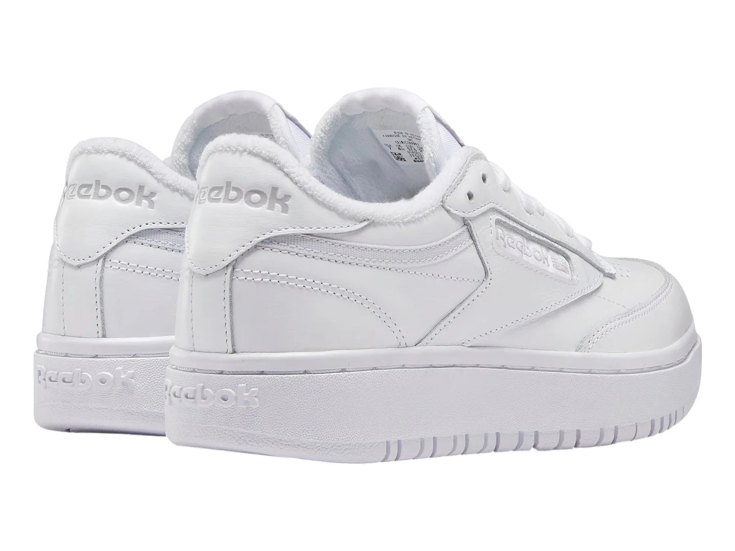Tenis Reebok Club C Double Blancos para Mujer