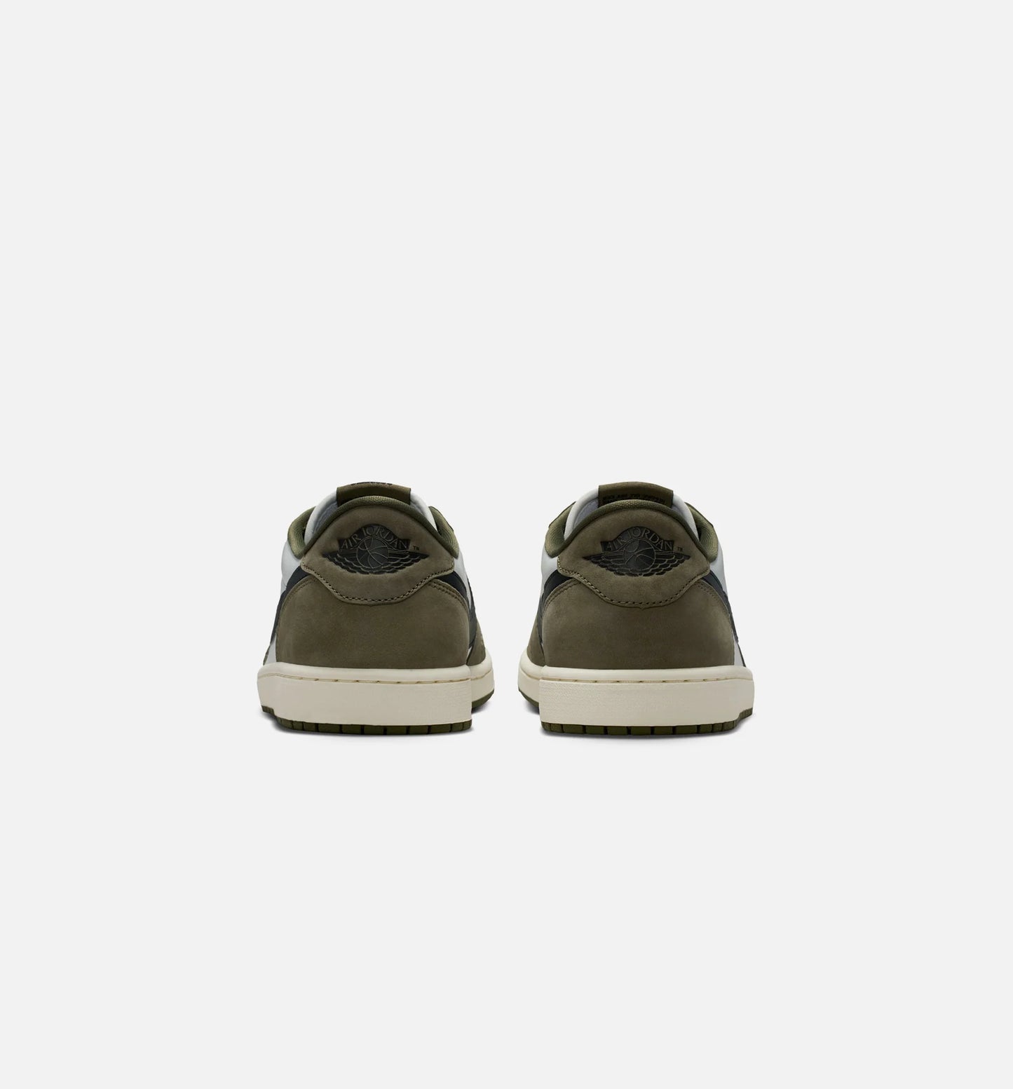 Air Jordan 1 Low OG Medium Olive And Summit White Mens Lifestyle Shoe Medium Olive Black Summit White Sail
