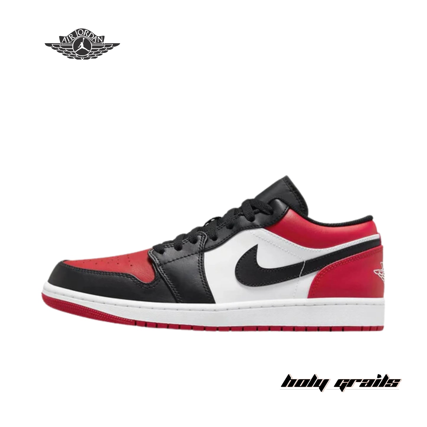 Nike Air Jordan 1 Low Bred Toe