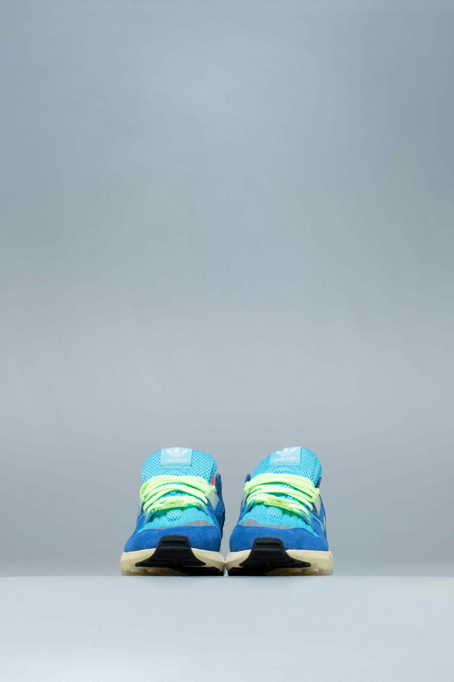 ZX Torsion Mens Lifestyle Shoe Bright Cyan Linen Green Blue