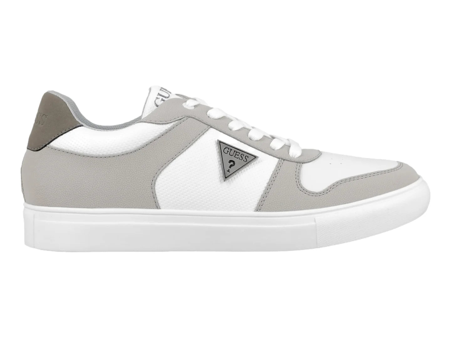 Tenis Guess Balrog Blanco y Gris para Hombre