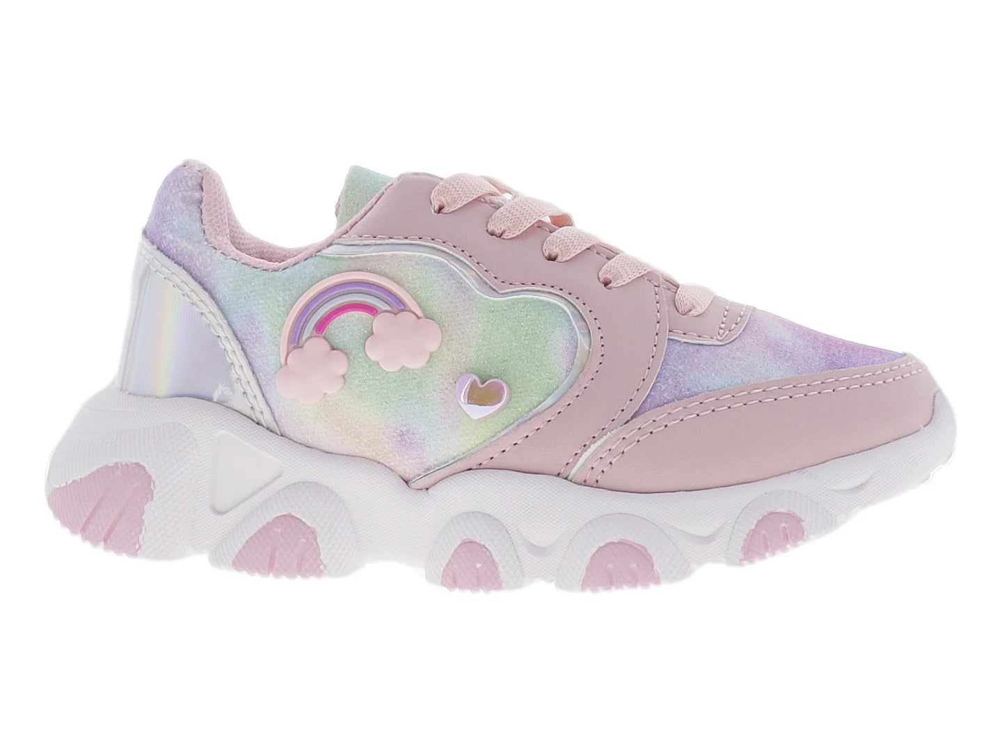 Tenis Sarele Rosa Arcoíris para Niña